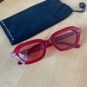 Quay x Finders Keepers Red Square Sunglasses